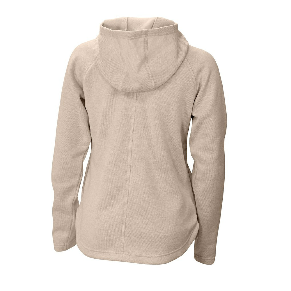 Brooklyn Nets Women's Sweater Weather Quarter-Snap Hoodie White - Columbia