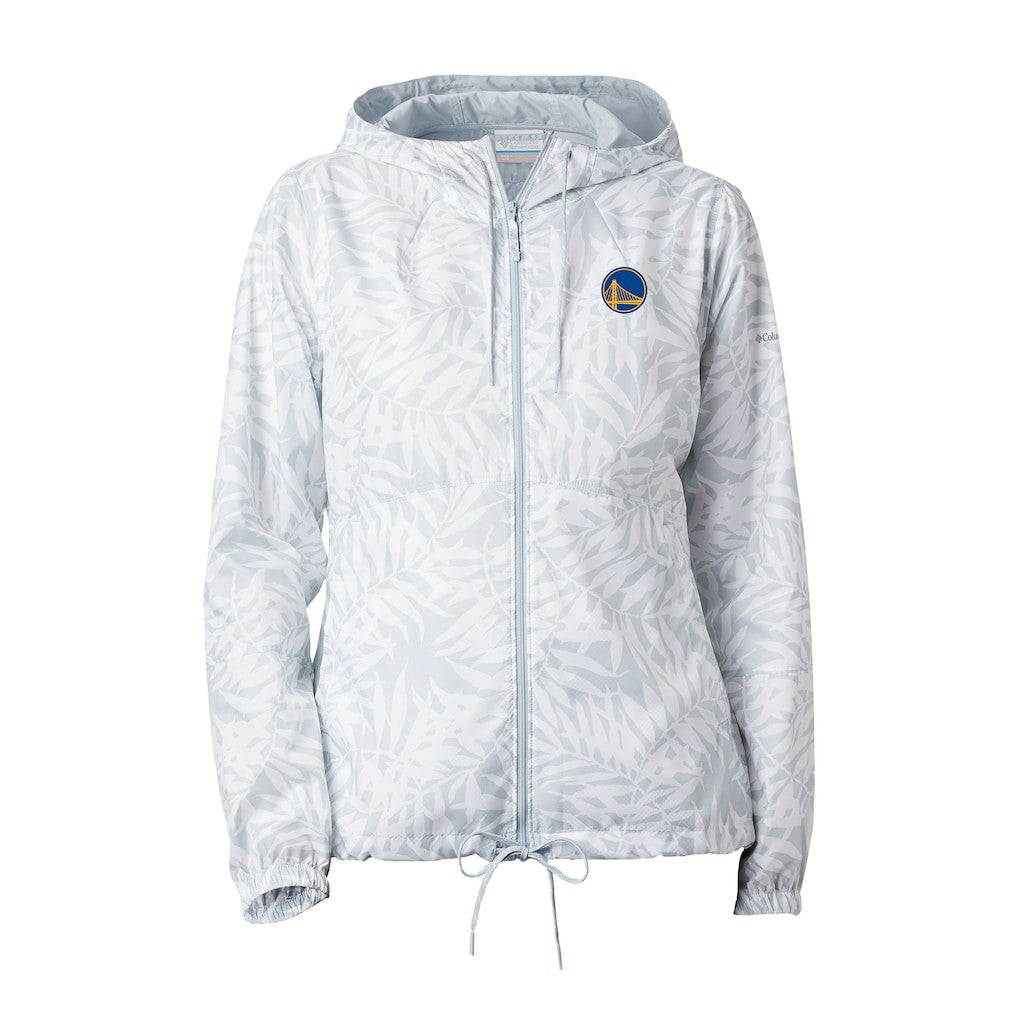 Golden State Warriors Women's Flash Forward Windbreaker White - Columbia