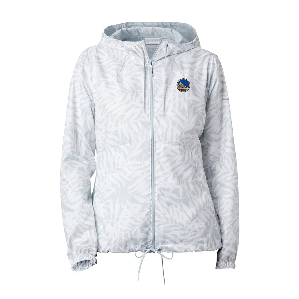 Golden State Warriors Women's Flash Forward Windbreaker White - Columbia