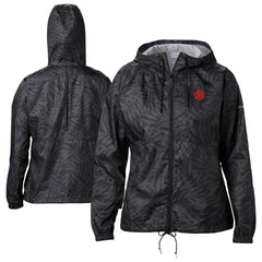 Toronto Raptors Women's Flash Forward Windbreaker Black - Columbia