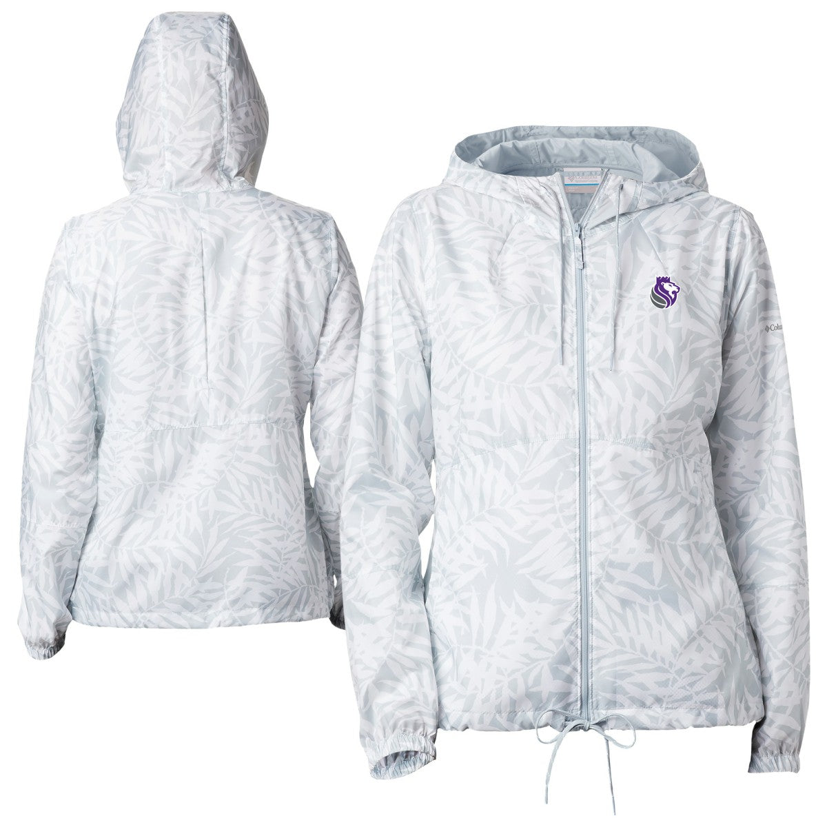 Sacramento Kings Women's Flash Forward Windbreaker White - Columbia