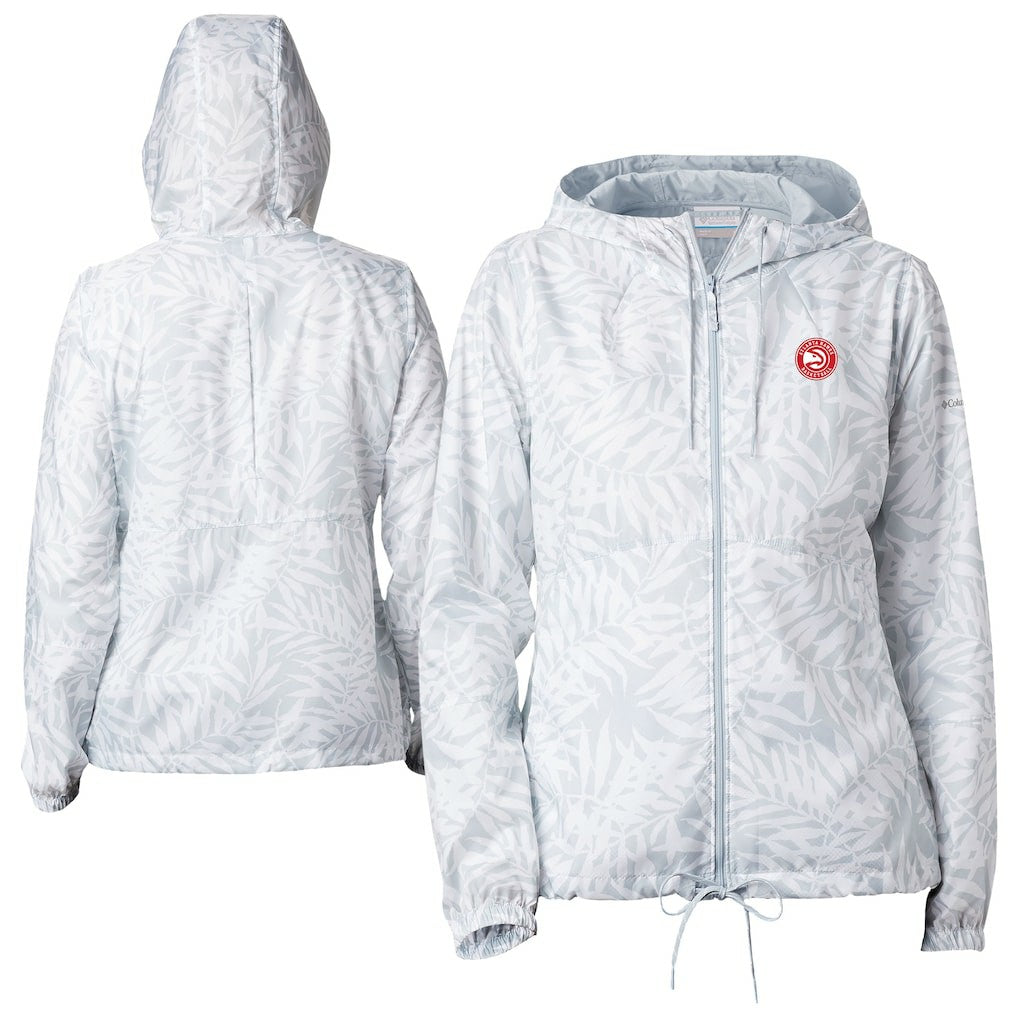 Atlanta Hawks Women's Flash Forward Windbreaker White - Columbia