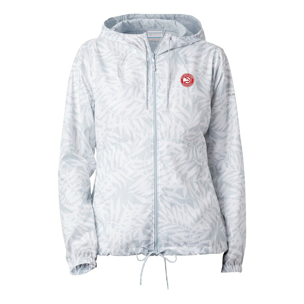 Atlanta Hawks Women's Flash Forward Windbreaker White - Columbia