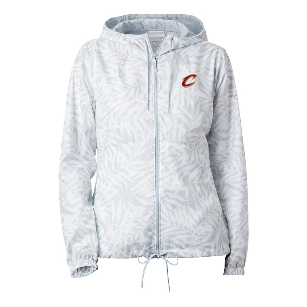 Cleveland Cavaliers Women's Flash Forward Windbreaker White - Columbia