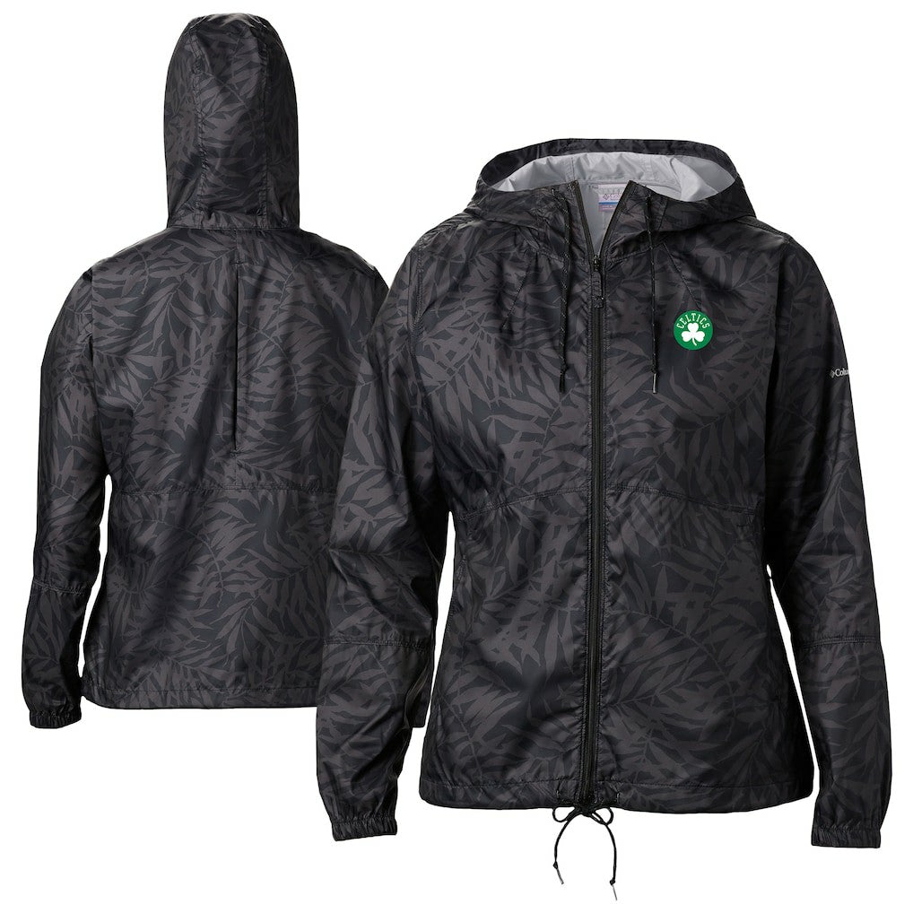 Boston Celtics Women's Flash Forward Windbreaker Black - Columbia
