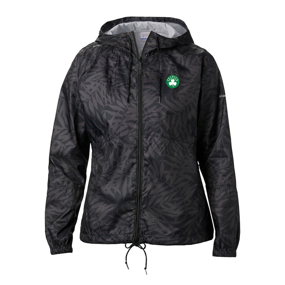 Boston Celtics Women's Flash Forward Windbreaker Black - Columbia