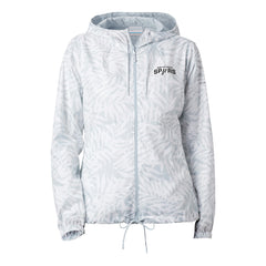 San Antonio Spurs Women's Flash Forward Windbreaker White - Columbia