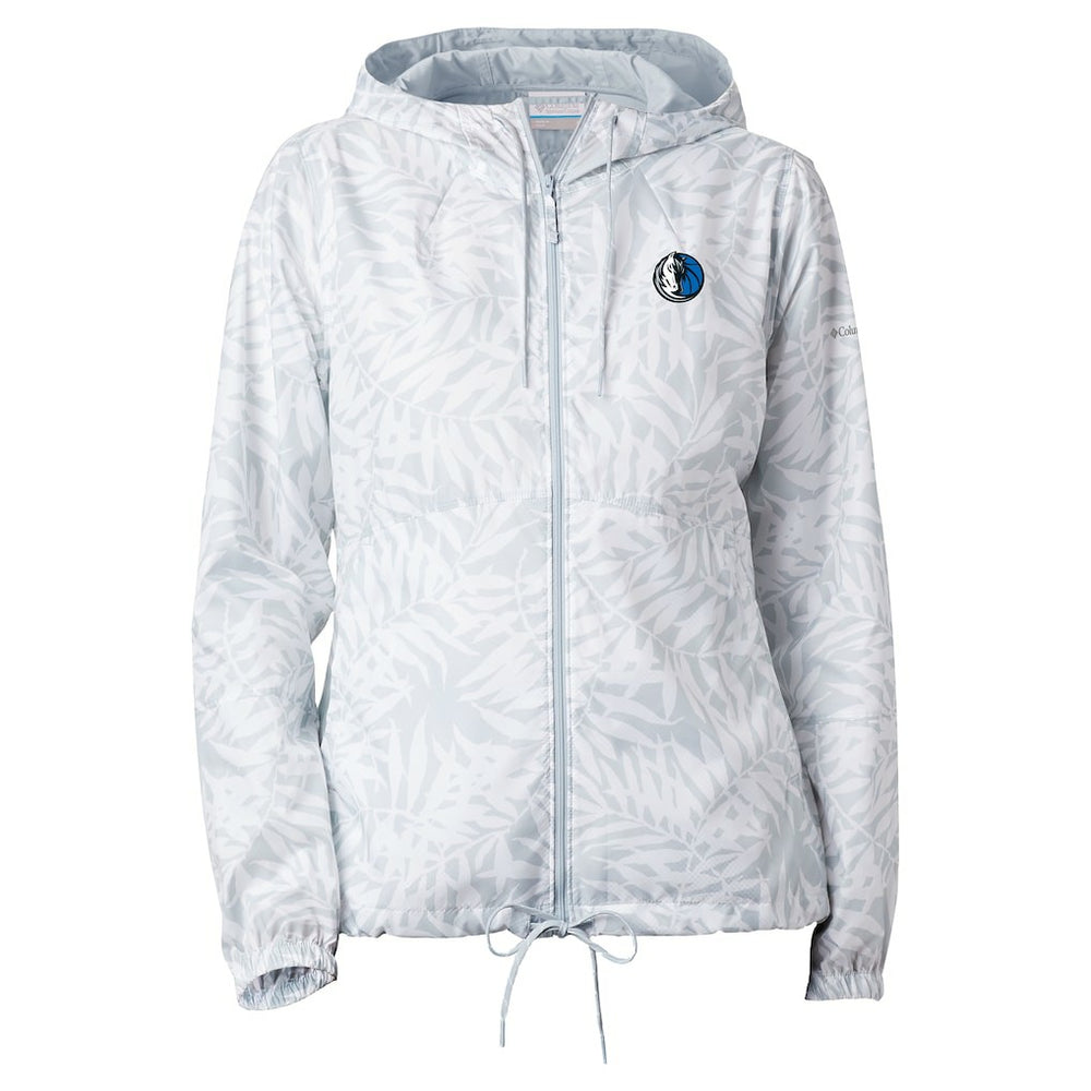 Dallas Mavericks Women's Flash Forward Windbreaker White - Columbia
