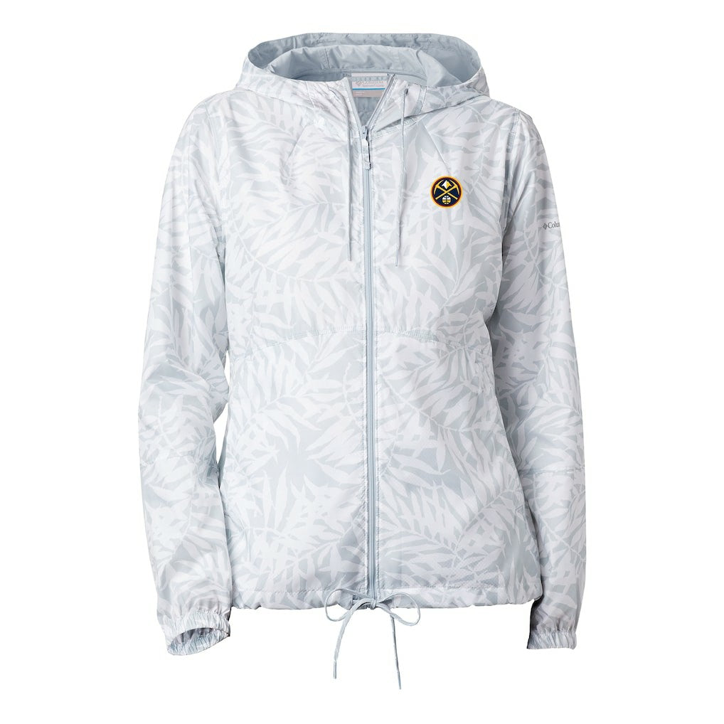 Denver Nuggets Women's Flash Forward Windbreaker White - Columbia