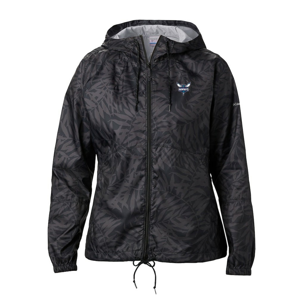 Charlotte Hornets Women's Flash Forward Windbreaker Black - Columbia