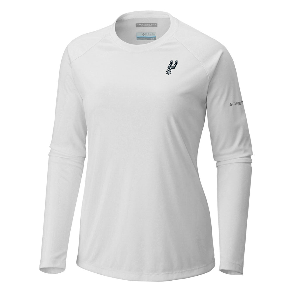 San Antonio Spurs Women's Tidal Tee II Long Sleeve T-Shirt White - Columbia