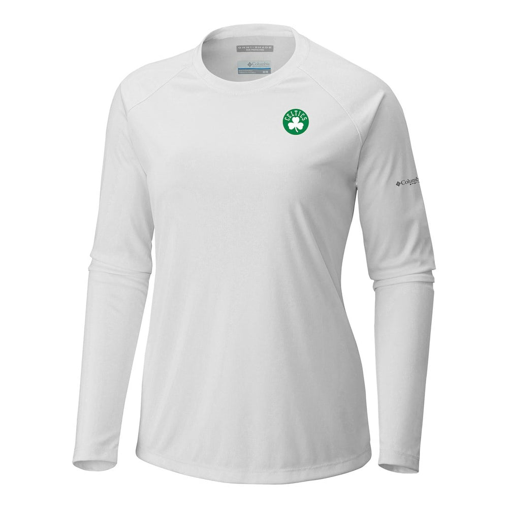 Boston Celtics Women's Tidal Tee II Long Sleeve T-Shirt White - Columbia