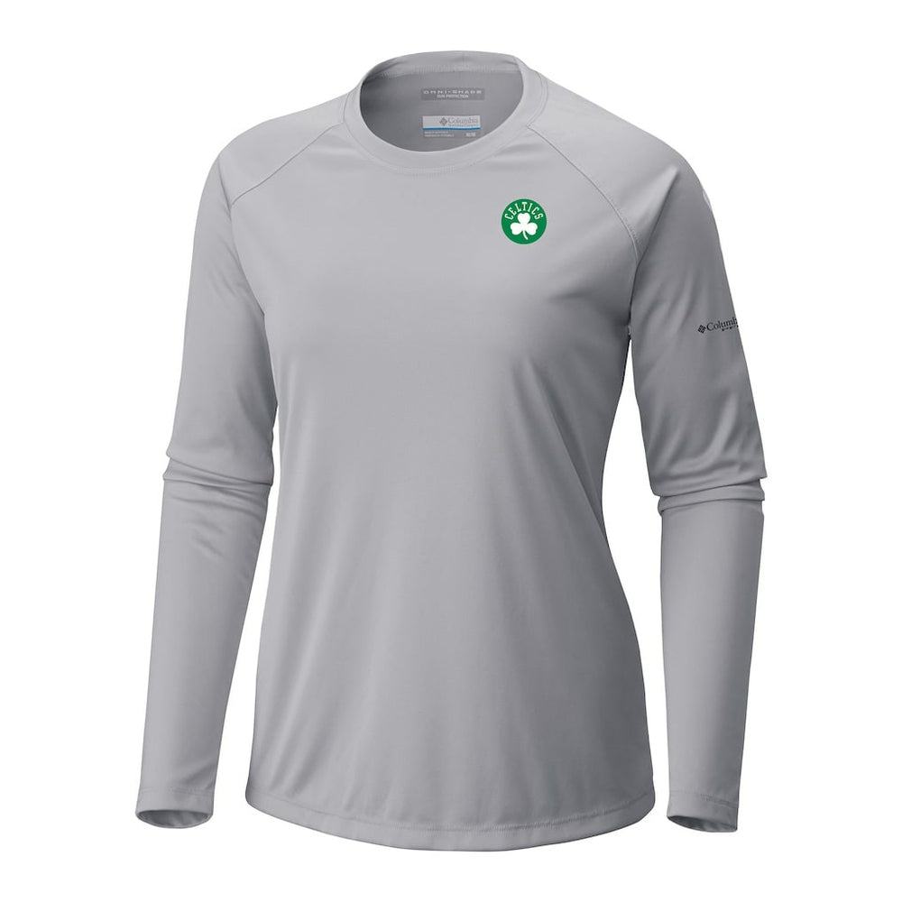 Boston Celtics Women's Tidal Tee II Long Sleeve T-Shirt Gray - Columbia