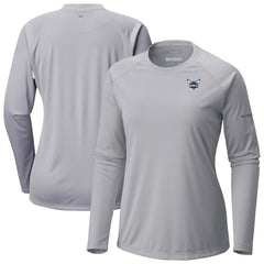 Charlotte Hornets Women's Tidal Tee II Long Sleeve T-Shirt Gray - Columbia