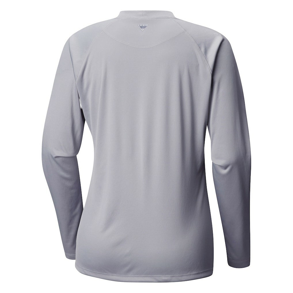 Cleveland Cavaliers Women's Tidal Tee II Long Sleeve T-Shirt Gray - Columbia