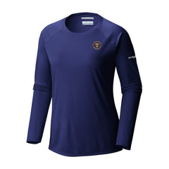 Denver Nuggets Women's Tidal Tee II Long Sleeve T-Shirt Navy - Columbia