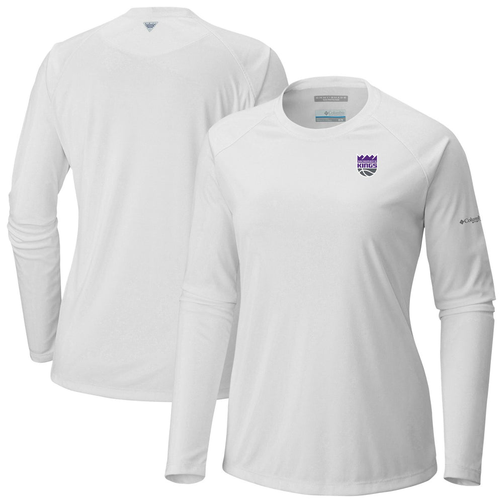 Sacramento Kings Women's Tidal Tee II Long Sleeve T-Shirt White - Columbia