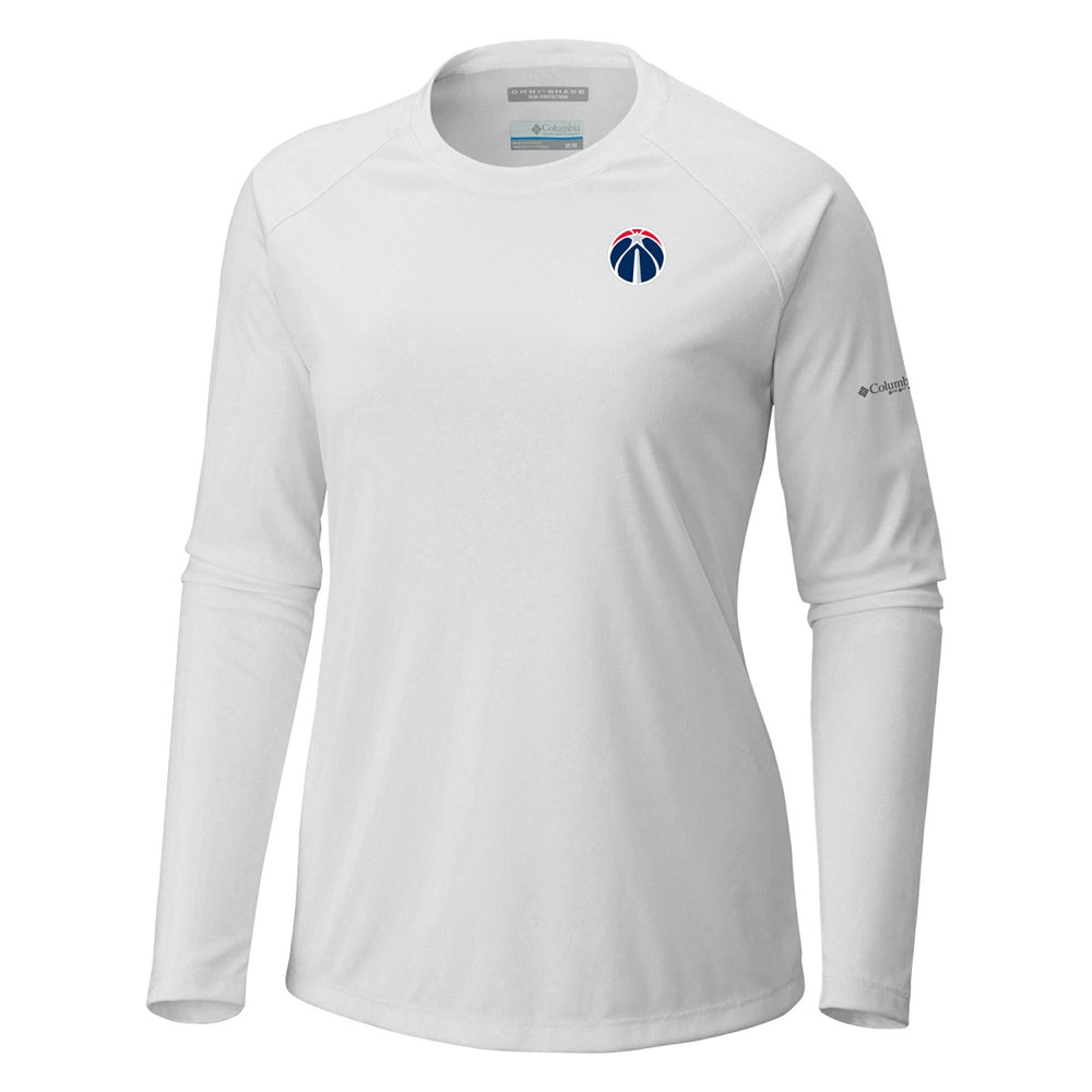 Washington Wizards Women's Tidal Tee II Long Sleeve T-Shirt White - Columbia