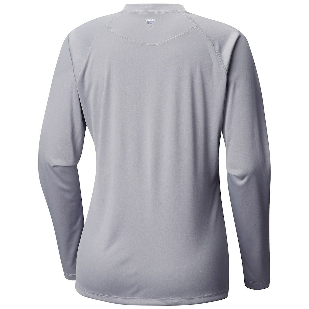 Brooklyn Nets Women's Tidal Tee II Long Sleeve T-Shirt Gray - Columbia