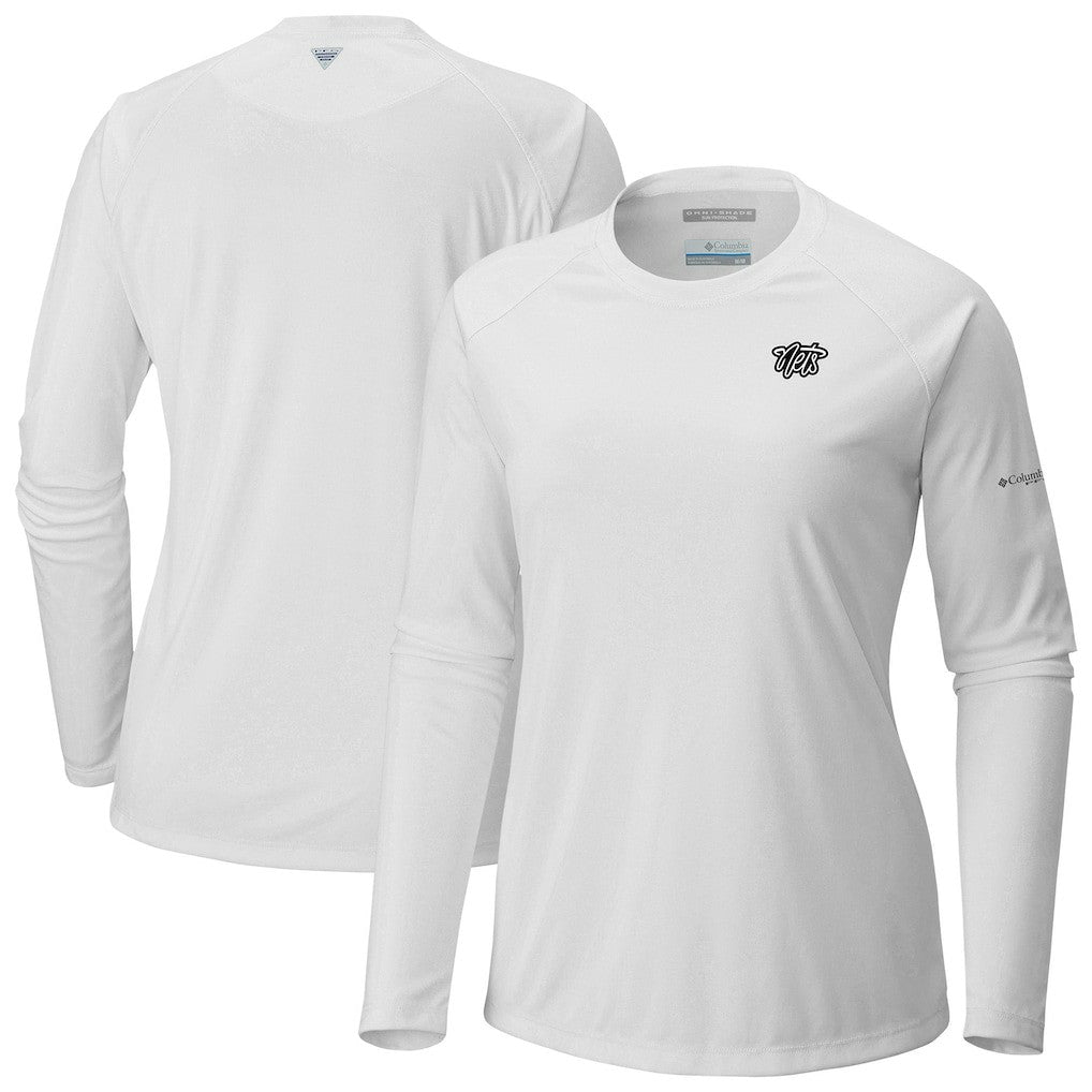 Brooklyn Nets Women's Tidal Tee II Long Sleeve T-Shirt White - Columbia