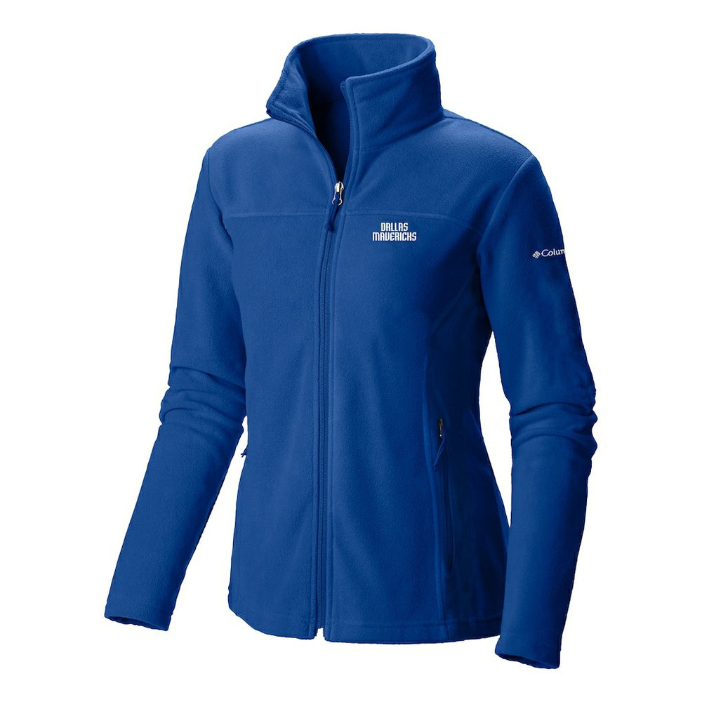 Dallas Mavericks Women's Give & Go II Fleece Full-Zip Jacket Blue - Columbia