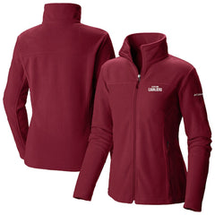 Cleveland Cavaliers Women's Give & Go II Fleece Full-Zip Jacket Wine - Columbia