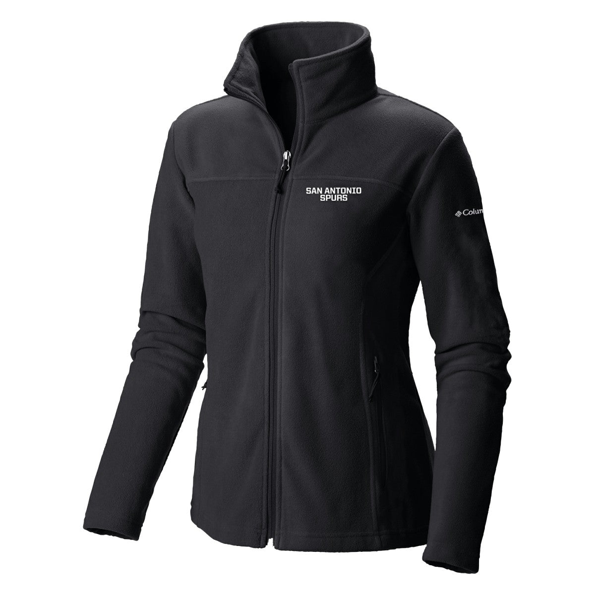San Antonio Spurs Women's Give & Go II Fleece Full-Zip Jacket Black - Columbia