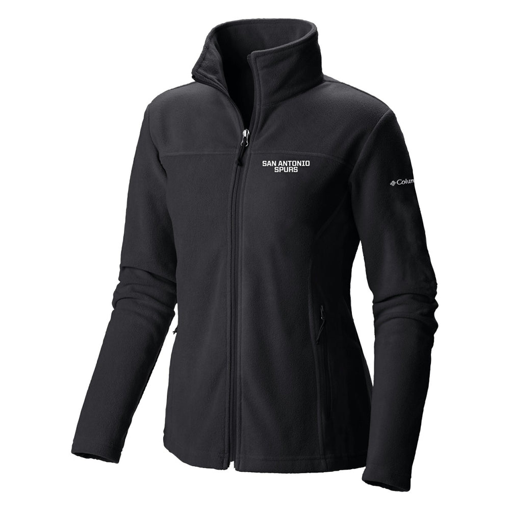 San Antonio Spurs Women's Give & Go II Fleece Full-Zip Jacket Black - Columbia