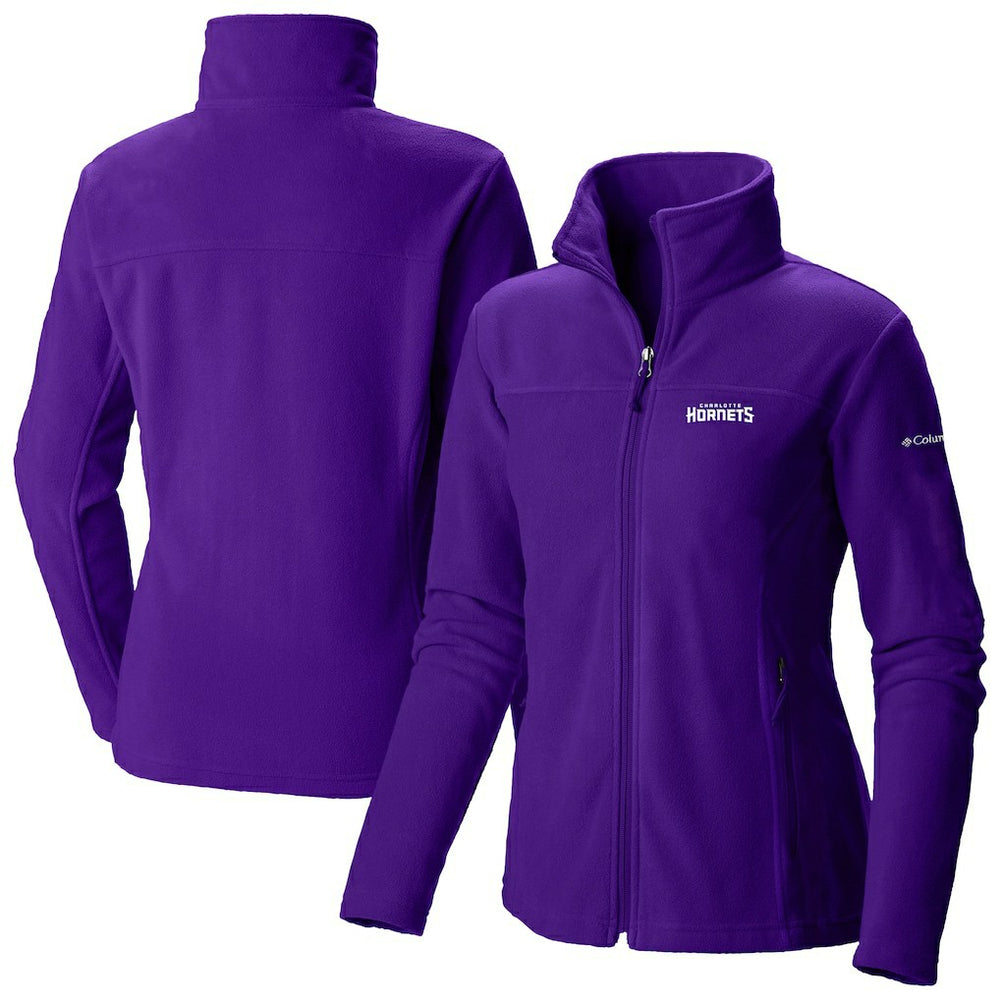 Charlotte Hornets Women's Give & Go II Fleece Full-Zip Jacket Purple - Columbia outlet
