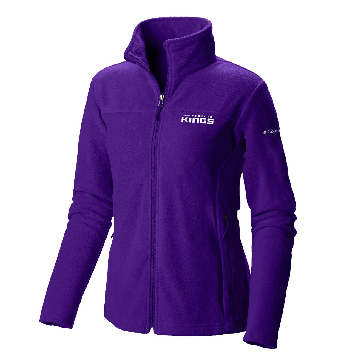 Sacramento Kings Women's Give & Go II Fleece Full-Zip Jacket Purple - Columbia outlet