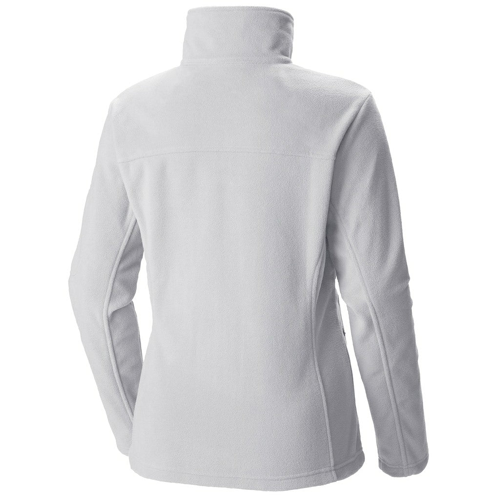 Brooklyn Nets Women's Give & Go II Fleece Full-Zip Jacket White - Columbia