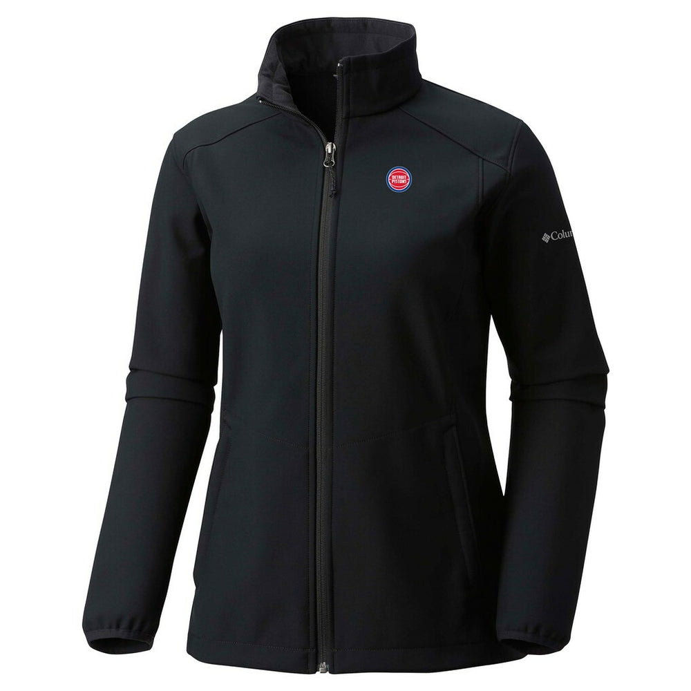 Detroit Pistons Women's Kruser Ridge III Softshell Jacket Black - Columbia outlet