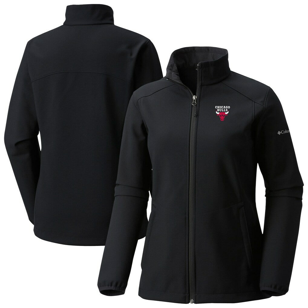 Chicago Bulls Women's Kruser Ridge III Softshell Jacket Black - Columbia outlet