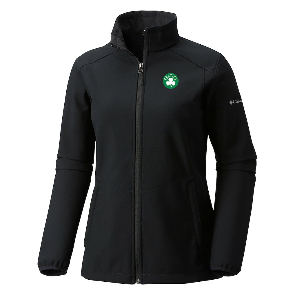 Boston Celtics Women's Kruser Ridge III Softshell Jacket Black - Columbia