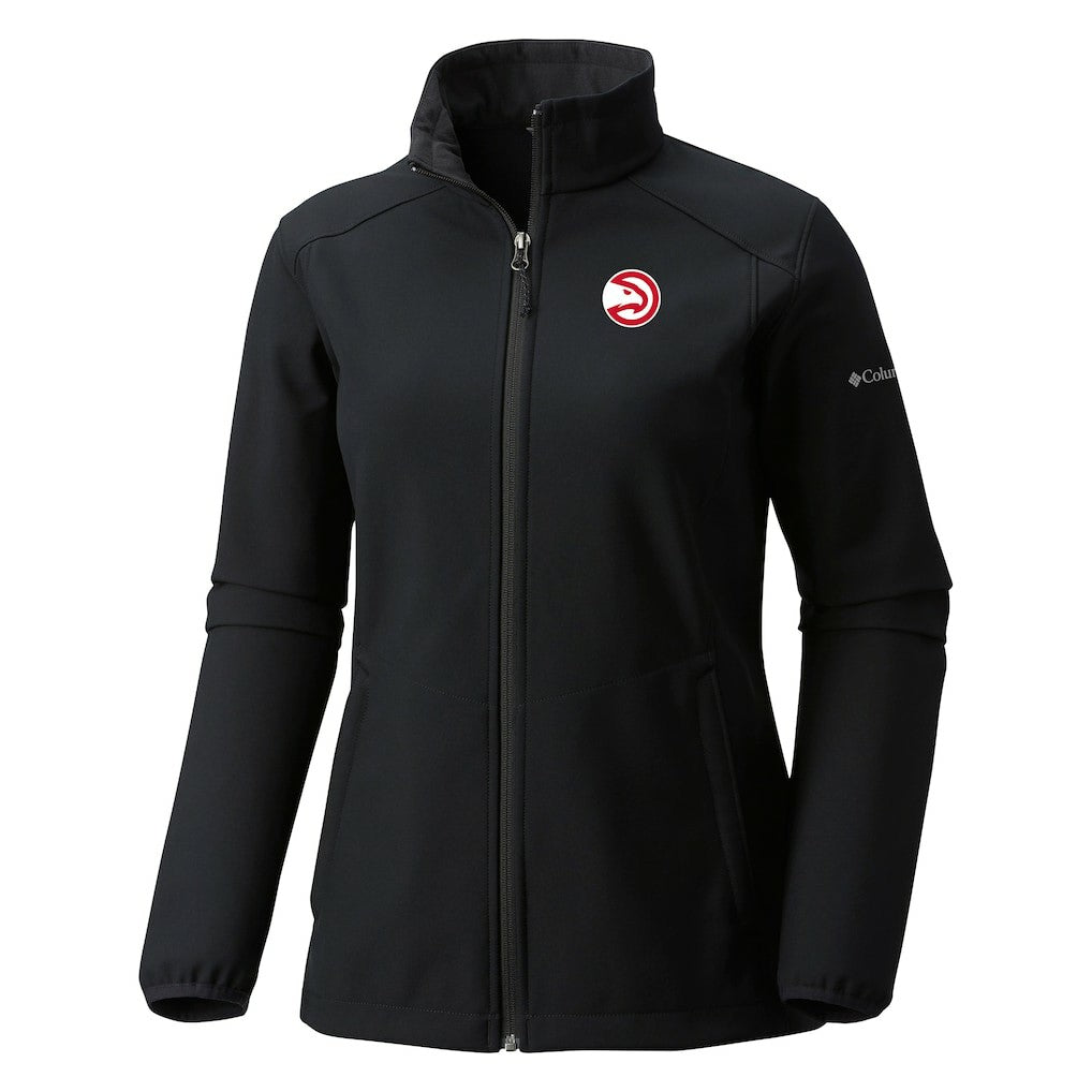 Atlanta Hawks Women's Kruser Ridge III Softshell Jacket Black - Columbia