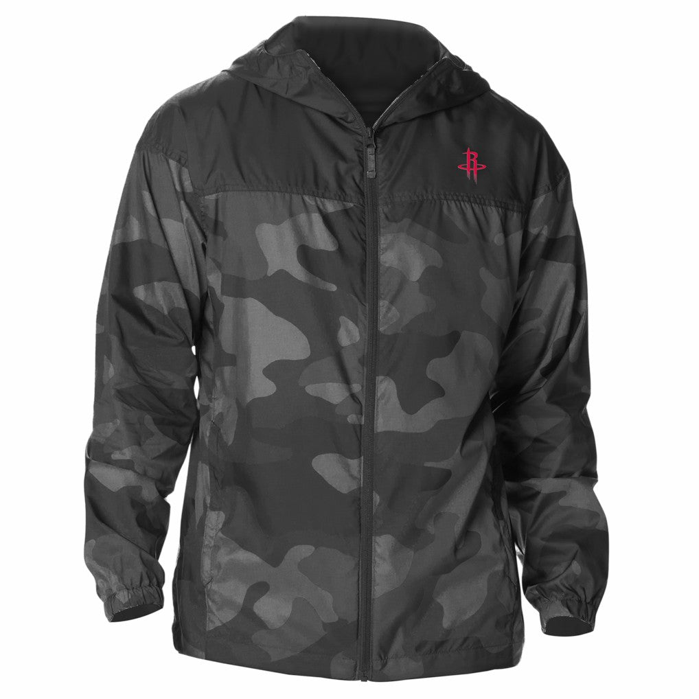 Houston Rockets Flash Challenger Windbreaker Jacket Black - Columbia