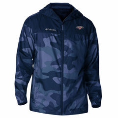 New Orleans Pelicans Flash Challenger Windbreaker Jacket Navy - Columbia