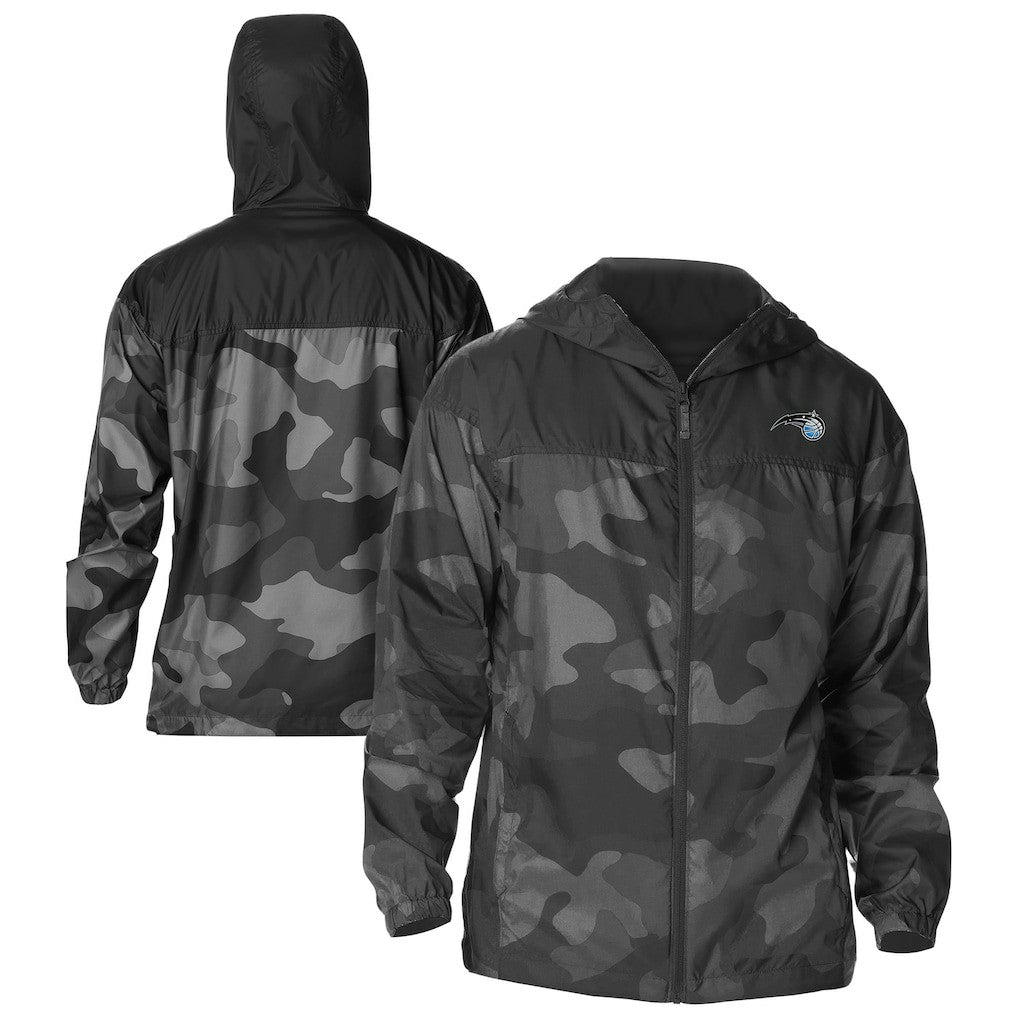 Orlando Magic Flash Challenger Windbreaker Jacket Black - Columbia