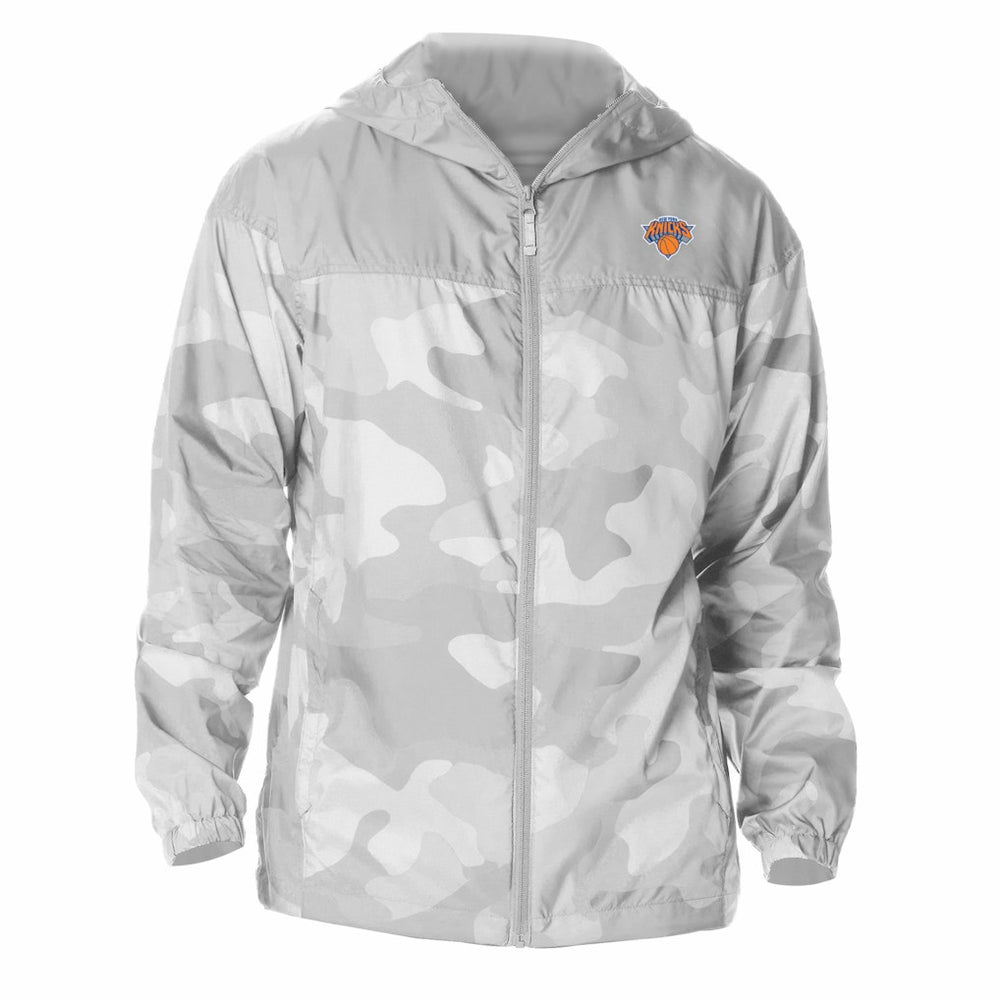 New York Knicks Flash Challenger Windbreaker Jacket Gray - Columbia