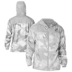 Utah Jazz Flash Challenger Windbreaker Jacket Gray - Columbia