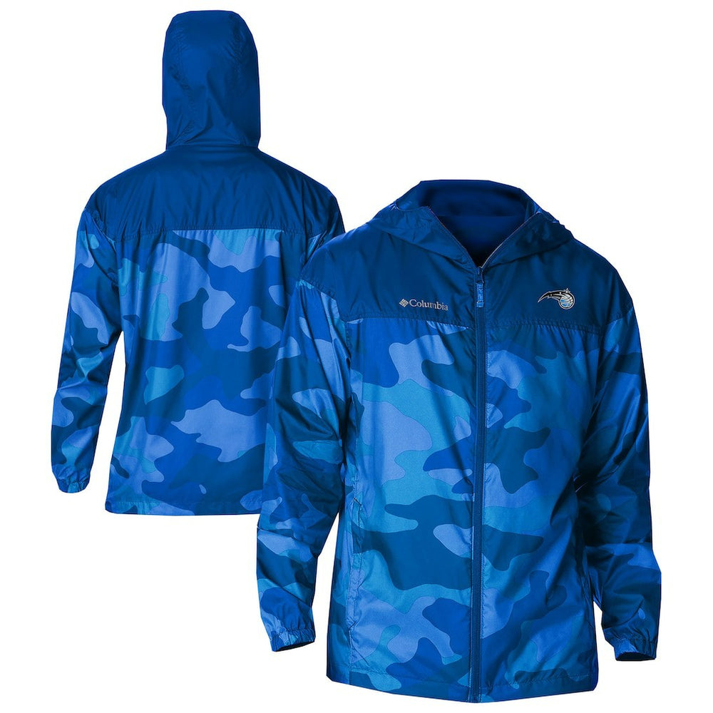 Orlando Magic Flash Challenger Windbreaker Jacket Blue - Columbia
