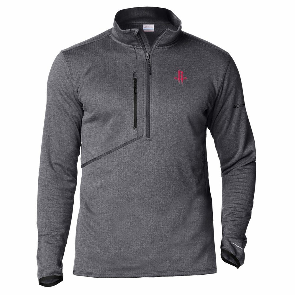 Houston Rockets Park View Fleece Half-Zip Top Black - Columbia