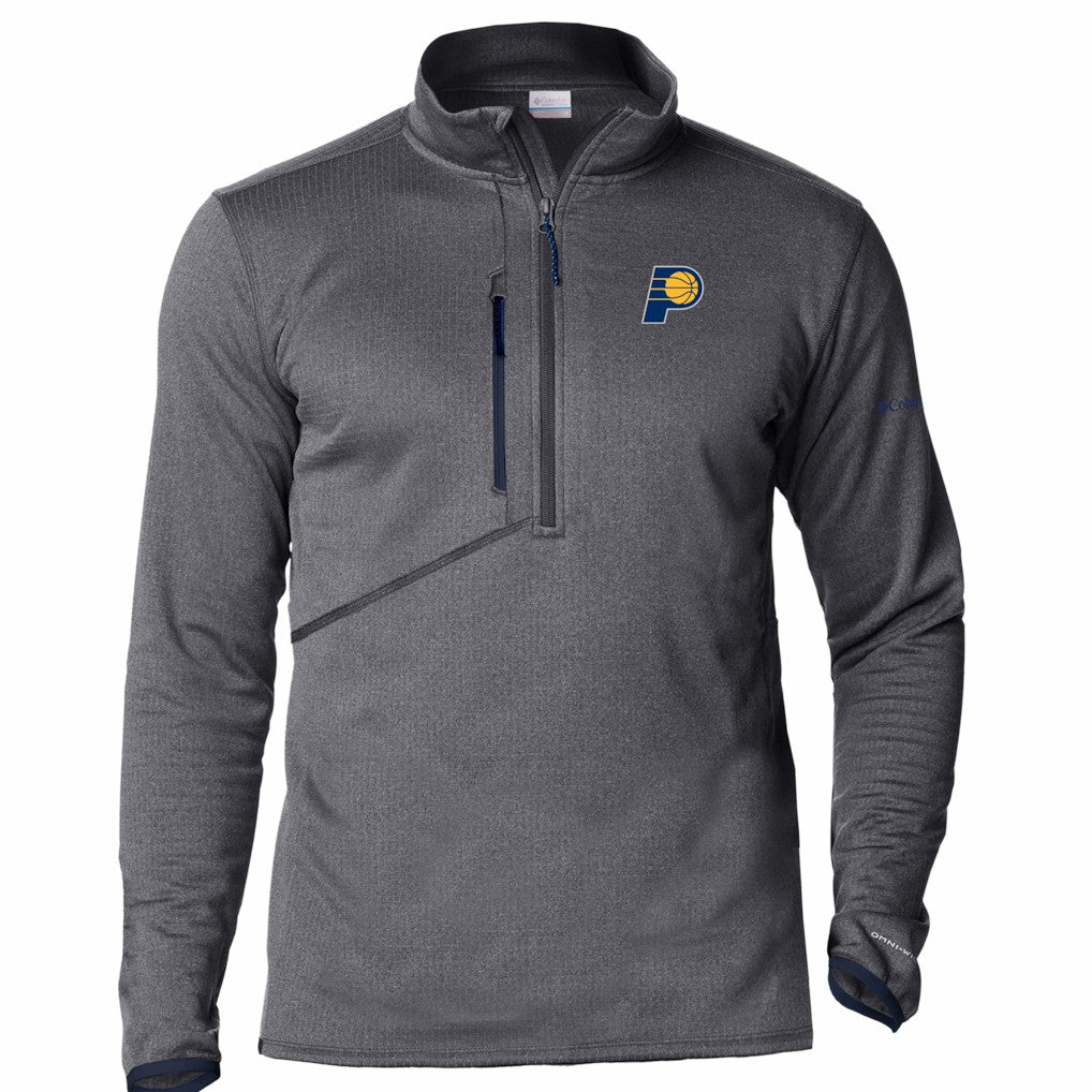 Indiana Pacers Park View Fleece Half-Zip Top Navy - Columbia