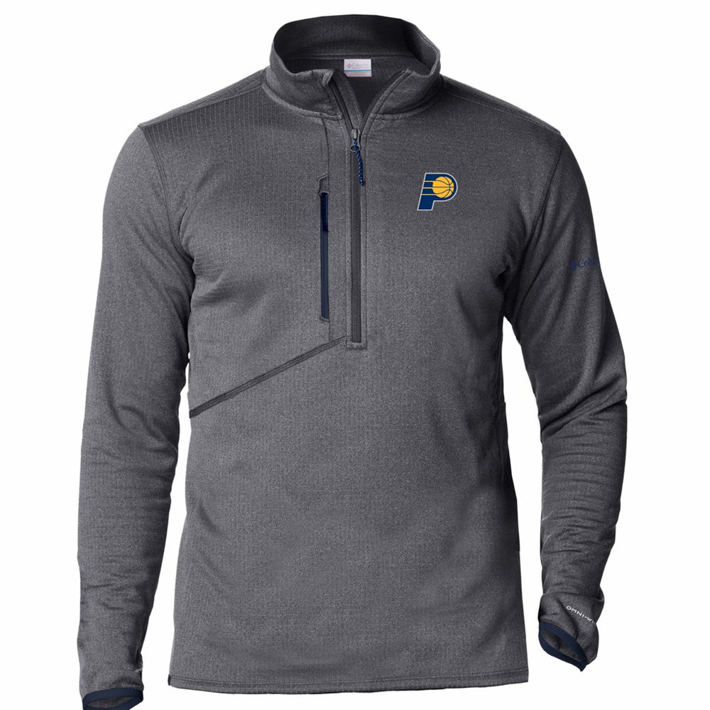 Indiana Pacers Park View Fleece Half-Zip Top Navy - Columbia