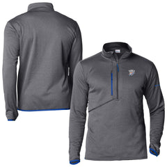 Oklahoma City Thunder Park View Fleece Half-Zip Top Blue - Columbia
