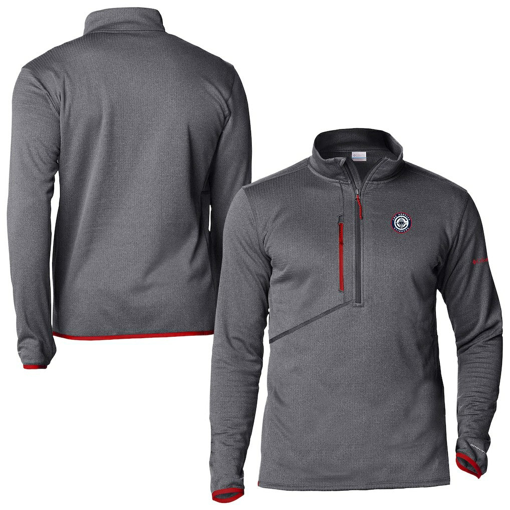 LA Clippers Park View Fleece Half-Zip Top Red - Columbia outlet