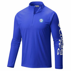 Philadelphia 76ers PFG Terminal Tackle Quarter-Zip Top Blue - Columbia