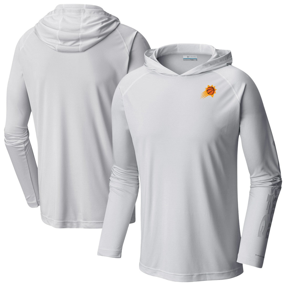 Phoenix Suns PFG Super Terminal Tackle Hoodie White - Columbia