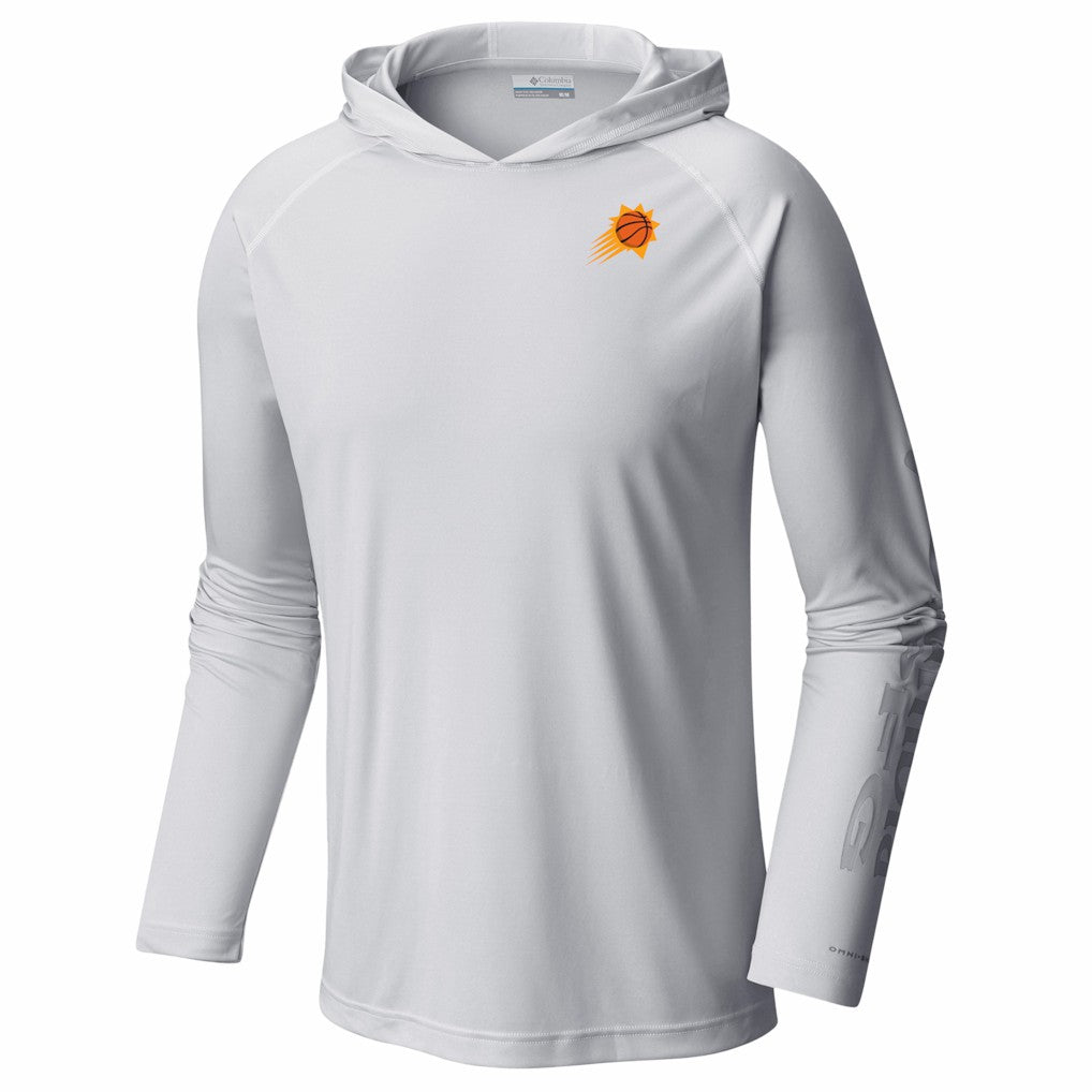 Phoenix Suns PFG Super Terminal Tackle Hoodie White - Columbia