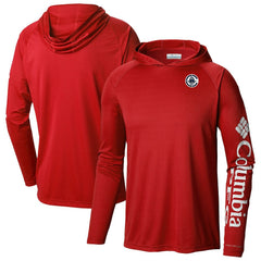 LA Clippers PFG Super Terminal Tackle Hoodie Red - Columbia